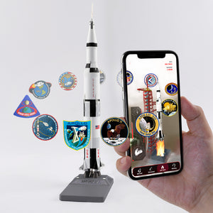 Saturn V Metal Model with AR Technology