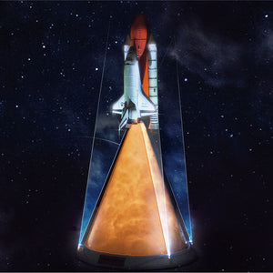 Plume & Saturn V Metal Model